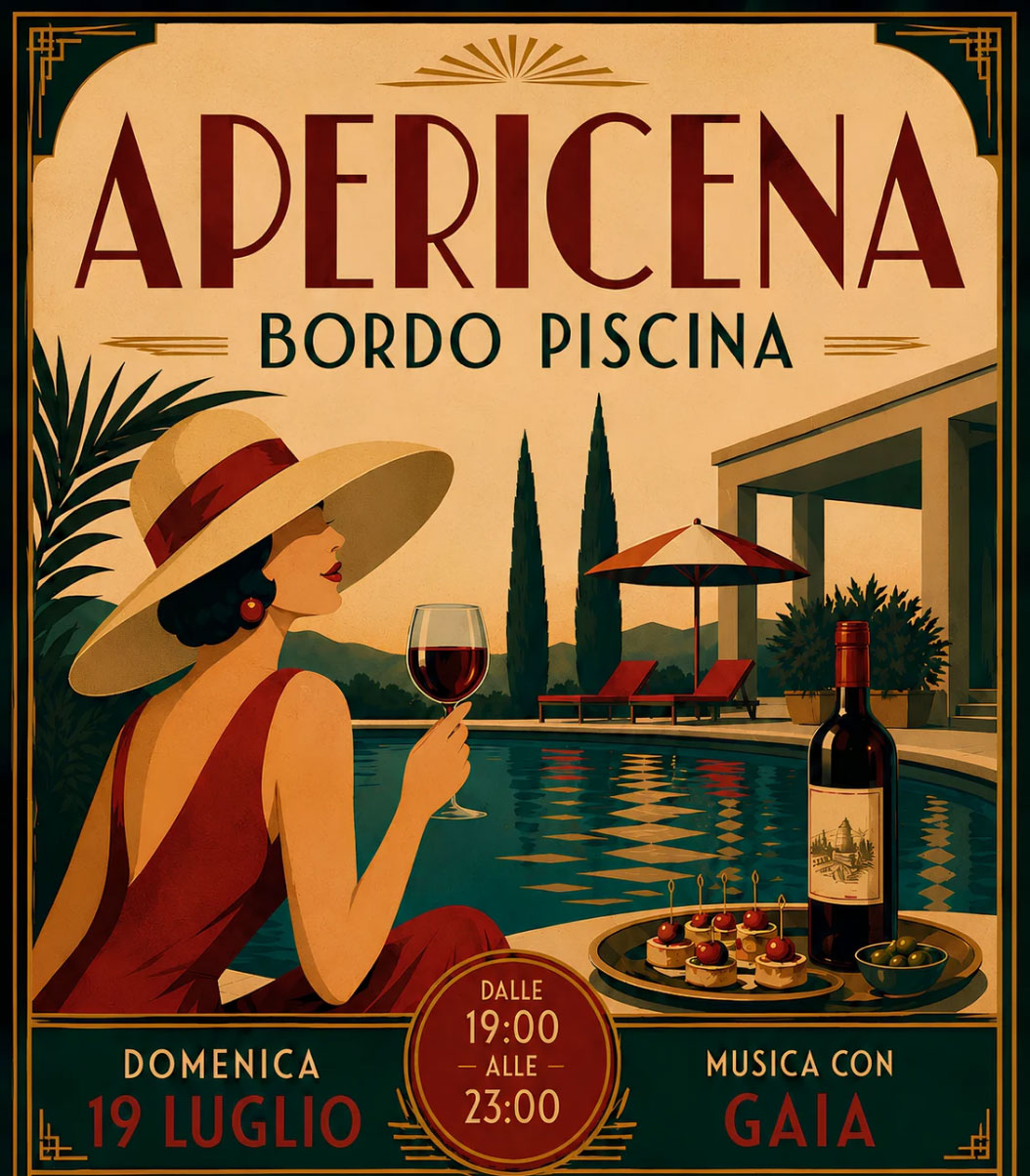 Apericena Bordo Piscina